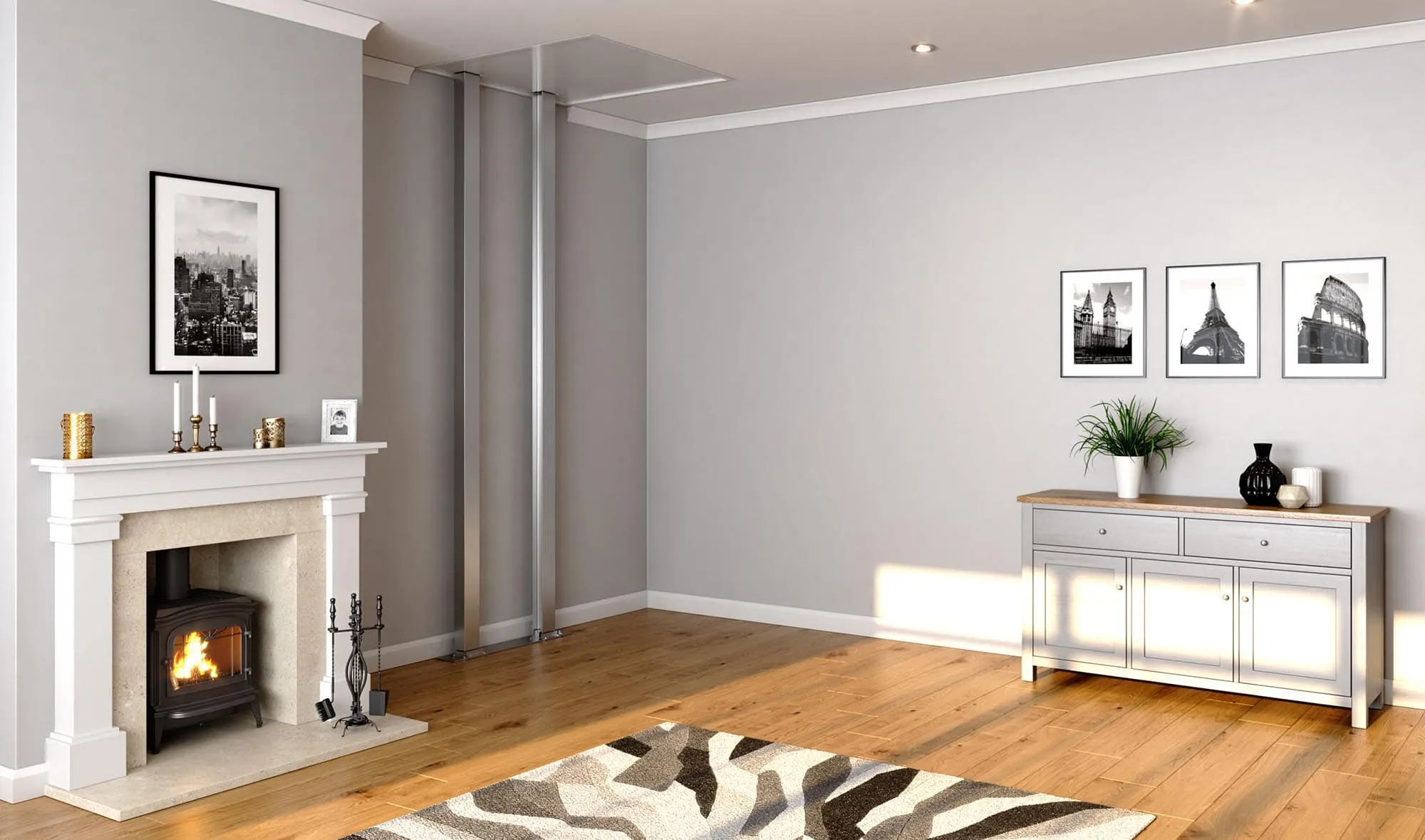 Elevador vertical Elegans